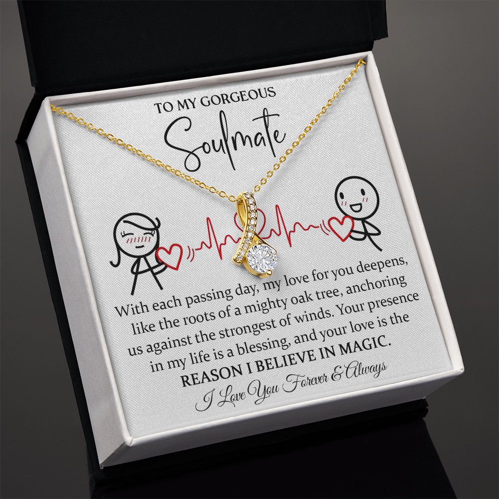 To My Gorgeous Soulmate: My Love For You Deepens