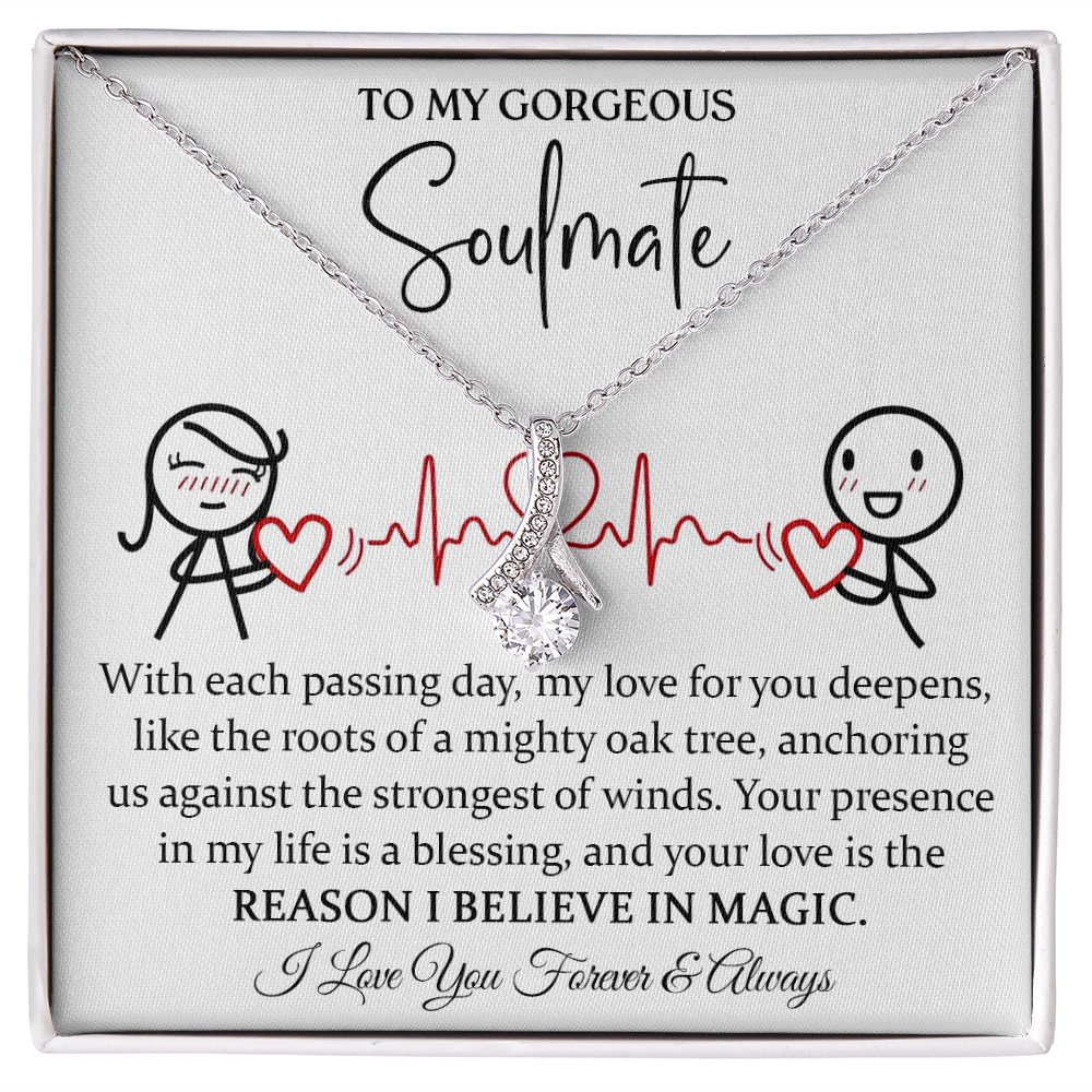 To My Gorgeous Soulmate: My Love For You Deepens