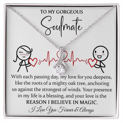To My Gorgeous Soulmate: My Love For You Deepens