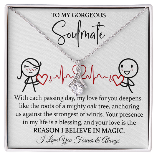 To My Gorgeous Soulmate: My Love For You Deepens