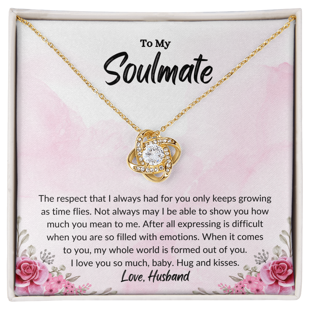 To My Soulmate: I love You So Much