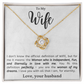 To My Wife : I Love You With All That I am