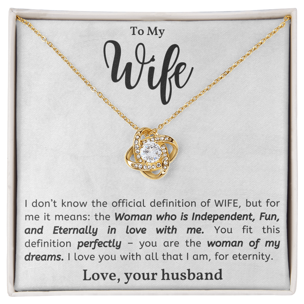 To My Wife : I Love You With All That I am