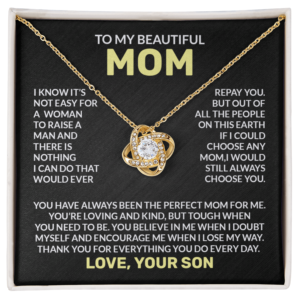 To My Beautiful Mom: Thank You For Everything,