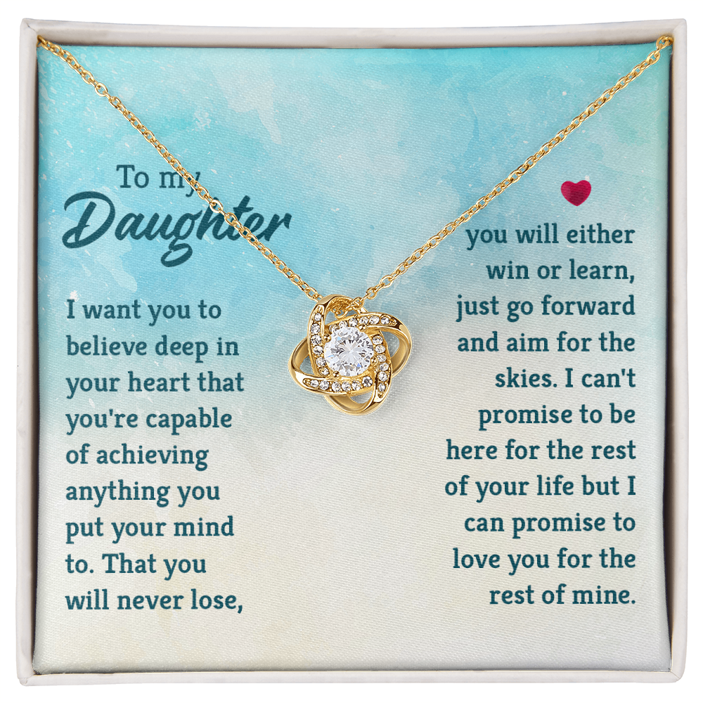 To My Daughter: I Want You To Believe Deep