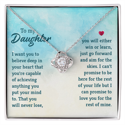 To My Daughter: I Want You To Believe Deep