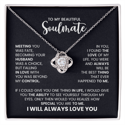 To My Beautiful Soulmate: You Are Special To Me