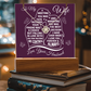 Keepsake Acrylic: Marrying You Was The Best Decision