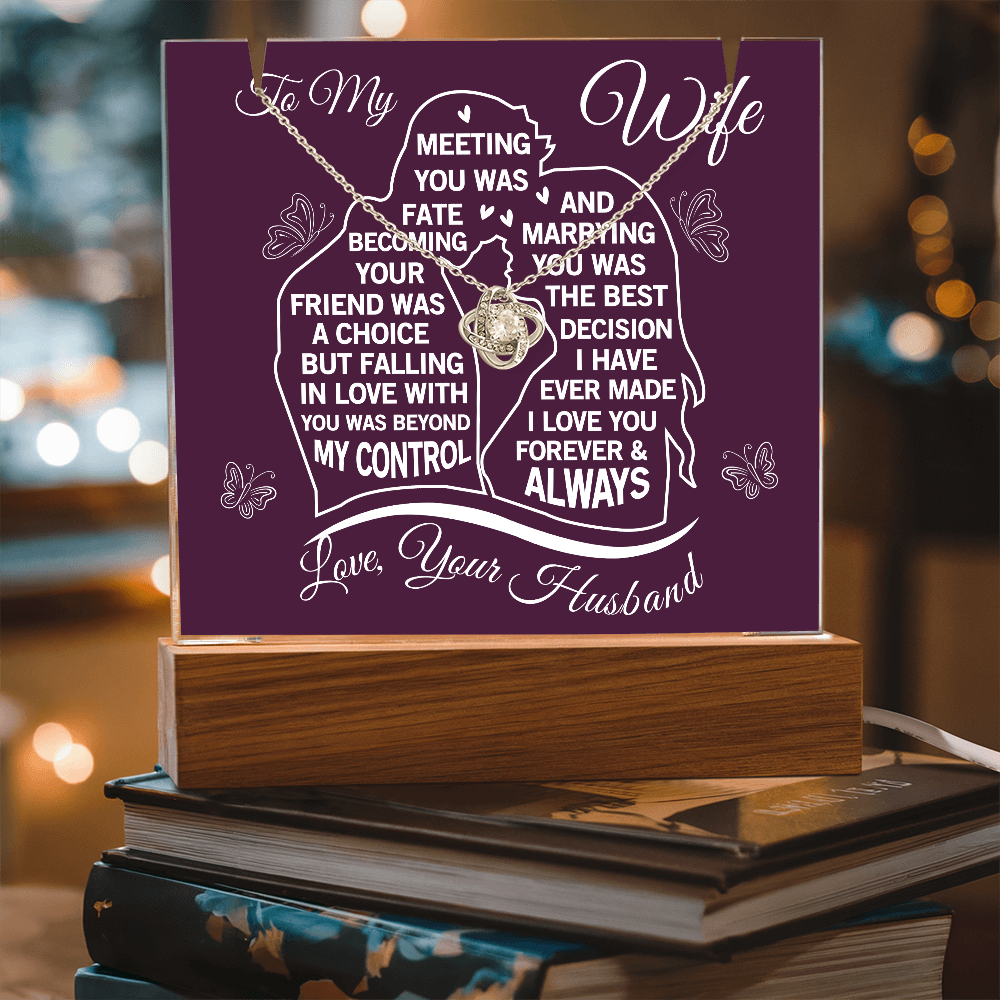 Keepsake Acrylic: Marrying You Was The Best Decision