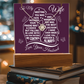 Keepsake Acrylic: Marrying You Was The Best Decision