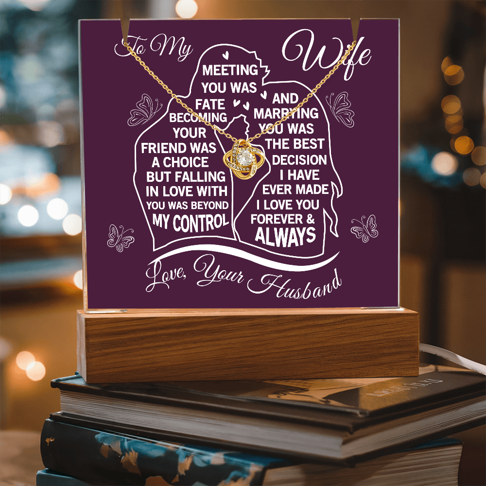 Keepsake Acrylic: Marrying You Was The Best Decision