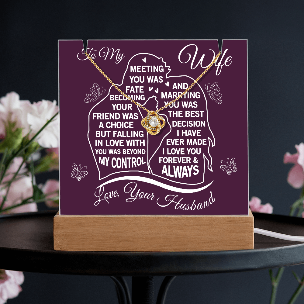 Keepsake Acrylic: Marrying You Was The Best Decision