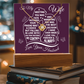 Keepsake Acrylic: Marrying You Was The Best Decision