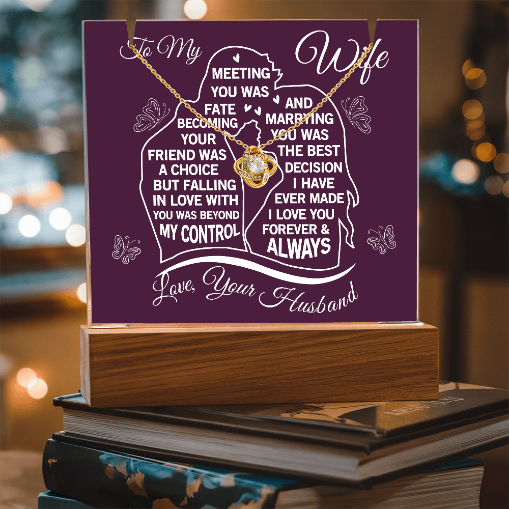 Keepsake Acrylic: Marrying You Was The Best Decision